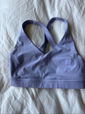 Lululemon Light Purple Cross-Back sport bra